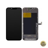 Display cu Touchscreen ZY pentru Apple iPhone 13 Pro cu Rama Versiune OLED IC Movable Negru
