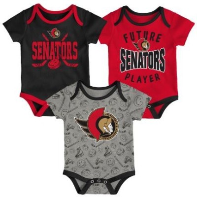 Ottawa Senators body de copii Full Strength Ss Creeper Set - Batole 0-3 Měs&amp;iacute;ce foto