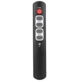 Telecomanda universala TV, 17 x 3 x 2 cm, culoare negru