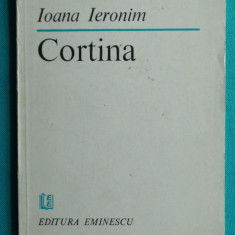 Ioana Ieronim – Cortina ( prima editie cu dedicatie si autograf )