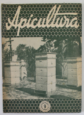 APICULTURA , REVISTA LUNARA DE STIINTA SI PRACTICA APICOLA .., ANUL XXXIII , NR. 9 , SEPTEMBRIE , 1960 foto