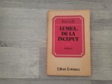 Lumea,de la inceput de Ion Lila