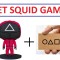 Figurina Squid Game model triunghi + carte vizita (Jocul Calamarului)