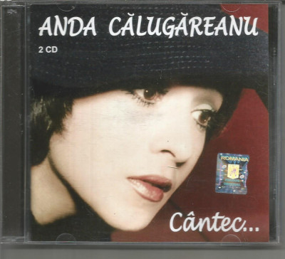 (D)CD sigilat-ANDA CALUGAREANU-cantec-2 cd foto
