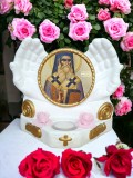 Candela ovală Sf&acirc;ntul Nectarie