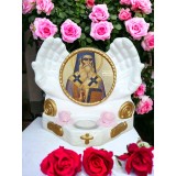 Candela ovală Sf&acirc;ntul Nectarie