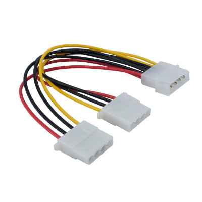 Cablu multiplicator molex (ide) 1 mama la 2 tata, spliter/splitter molex foto