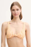 Rip Curl sutien de baie culoarea portocaliu, cupa usor rigidizata, 0N6WSW