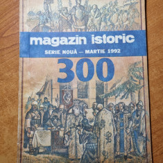 revista magazin istoric martie 1992