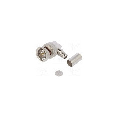 Conector BNC, 75Ω, tata, aurit, TELEGÄRTNER - J01002A1356