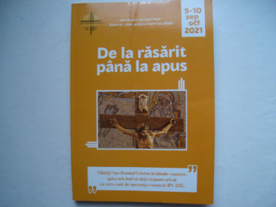 De la rasarit pana la apus, nr. 9-10, sept-oct 2021 (romano-catolic) foto