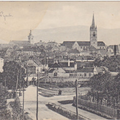 CP SIBIU Hermannstadt vedere generala ND(1917)