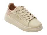 Cumpara ieftin Pantofi sport PEPE JEANS bej, LS00015, din piele naturala