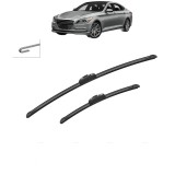 Cumpara ieftin Set 2 Stergatoare HYUNDAI GENESIS (DH) 2014-2017, pentru parbriz, Bosch Aerotwin Retrofit