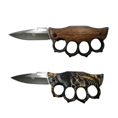Set doua briceaguri pumnal de vanatoare IdeallStore&reg;, Nature Hunt, 21 cm, multicolor