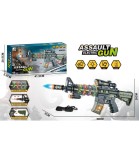 Aparat Muzical pentru Copii, Pistol de Jucarie cu Lampi Rotative si Efecte Lumina/Sunet, Plastic Netoxic, Varsta +3 Ani