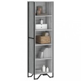 VidaXL Bibliotecă, gri sonoma, 50x31x169 cm, lemn prelucrat 848617