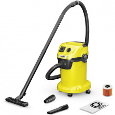 Aspirator umed-uscat Karcher WD 3 P V-19/4/20, 1.628-177.0, Aspirare umeda si uscata, rezervor de 19 L, furtun de 2m, 1000W, functie de suflare, funct