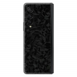 Cumpara ieftin Set Folii Skin Acoperire 360 Compatibile cu Samsung Galaxy Z Fold 3 - Wrap Skin Camo Shadow Black, Negru, Oem