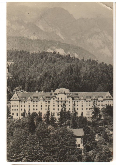 CPIB 17339 CARTE POSTALA - SINAIA. VEDERE SPRE BUCEGI, RPR