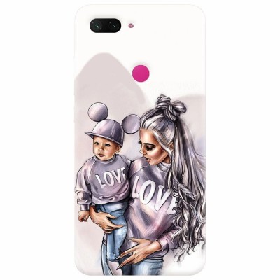 Husa silicon pentru Xiaomi Mi 8 Lite, Mommy Love foto