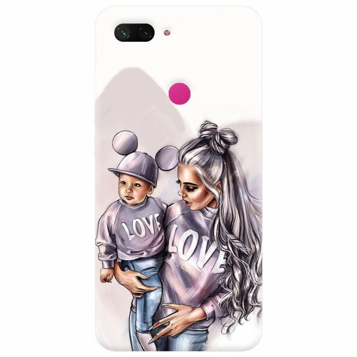 Husa silicon pentru Xiaomi Mi 8 Lite, Mommy Love
