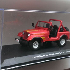 Macheta Jeep CJ-7 Renegade 1983 "The Terminator" - Greenlight 1/43