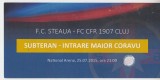 QW13 8 - Bilet acces parcare - FCSB Steaua - CFR 1907 Cluj - 25 iulie 2016