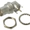 Conector BNC mamă 50&Omega;, THT