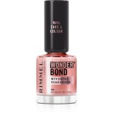 Rimmel Wonder&#039;Bond lac de unghii culoare 001 No Muss No Fuss 12 ml