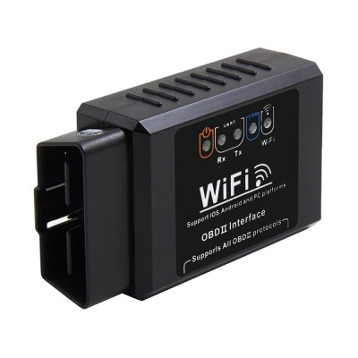 Interfata Diagnoza Auto OBD2 WiFi Cip ELM v1.5 Torque noua foto