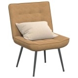 VidaXL Scaun de relaxare maro 64x74x84 cm catifea