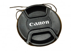 Capac frontal protectie obiectiv Canon 62mm, camera foto DSLR, diametru LC-62mm foto