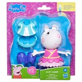 Set figurina cu accesorii fashion, Peppa Pig, Suzy Sheep, G0330