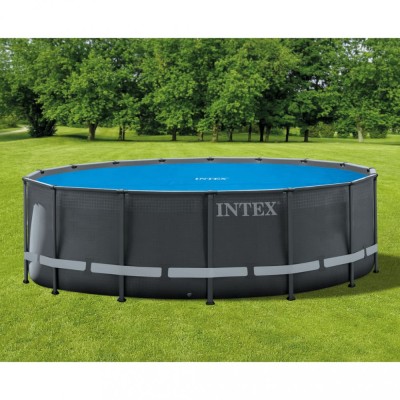 Intex Prelată solară de piscină, albastru, 470 cm, polietilenă foto