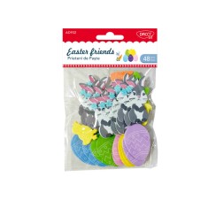 Prieteni de Paste din spuma autoadeziva - Accesorii craft Daco