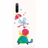 Husa silicon pentru Xiaomi Mi 9, Happy Animals