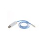 Cablu de date OTB Micro-USB cu lumina de functionare animata-Culoare Albastru deschis