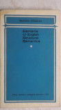Dumitru Chitoran - Elements of English Structural Semantics (lb. engleza), 1973