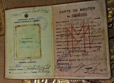 Carte de Mester 1947 foto