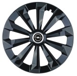 Cumpara ieftin Set 4 capace roti Fame Negru R14 pentru gama auto Opel, Autohelix MSA