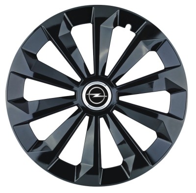 Set 4 capace roti Fame Negru R14 pentru gama auto Opel foto