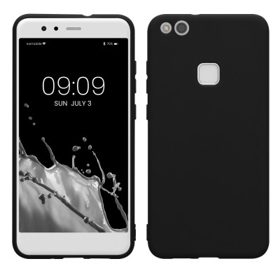 Husa Kwmobile pentru Huawei P10 Lite, Negru, Silicon, KWM0000089W007C foto