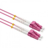 Cablu fibra optica LC - LC OM4 conector Low Loss 5m Violet, Value 21.99.8834