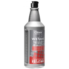 CLINEX W3 Sanit, 1 litru, detergent lichid, concentrat, pt. curatarea obiectelor sanitare, toaletelor