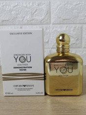 Armani Stronger With You Leather ? 100ml foto