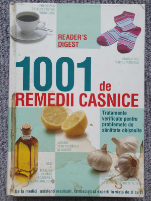 1001 de remedii casnice, Reader&amp;#039;s Digest, 2008, 448 pag foto