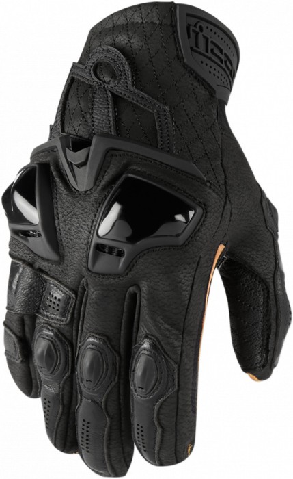 Manusi scurte Icon Hypersport Short culoarea Negru marimea XL Cod Produs: MX_NEW 33013536PE