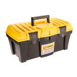 Cutie de scule 18 inch Topex, din plastic rezistent, cu maner pentru transport
