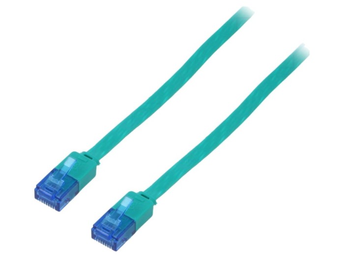 Patch Cable UTP Cat6a PVC Green 3m